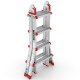 Echelle Multifonctions 4x4 4.17m en aluminium évasée CAGSAN