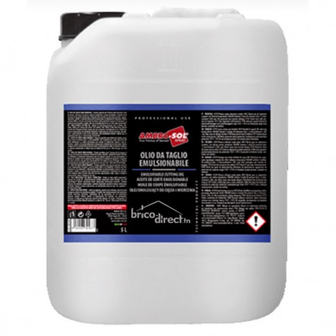 Huile de coupe Emulsifiable 5L AMBRO-SOL