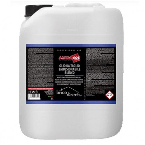 Huile de coupe Blanche Emulsifiable 5L AMBRO-SOL