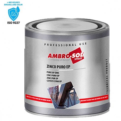 Galvanisation Zinc pur Haute performance 2Kg AMBRO-SOL Z359