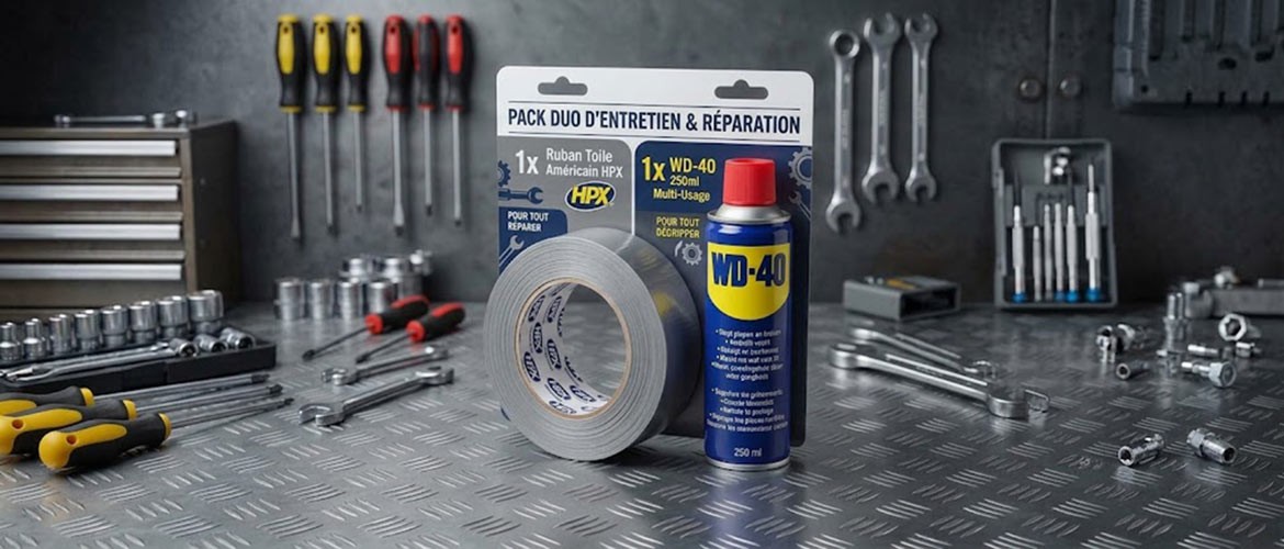Pack Scotch Am&eacute;ricain + WD40