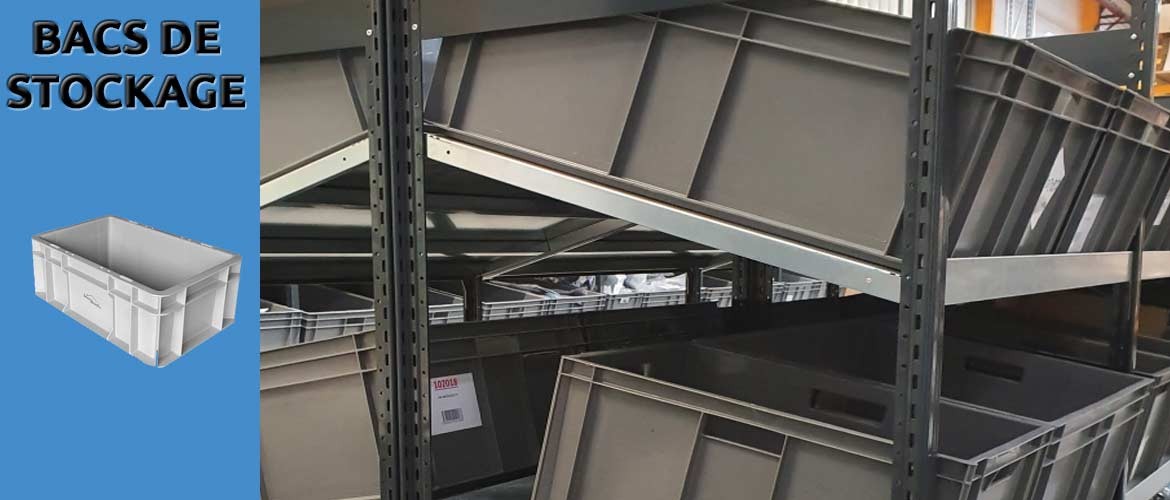 Bacs de stockage Industriels disponibles en Tunisie sur le site www.brico-direct.tn